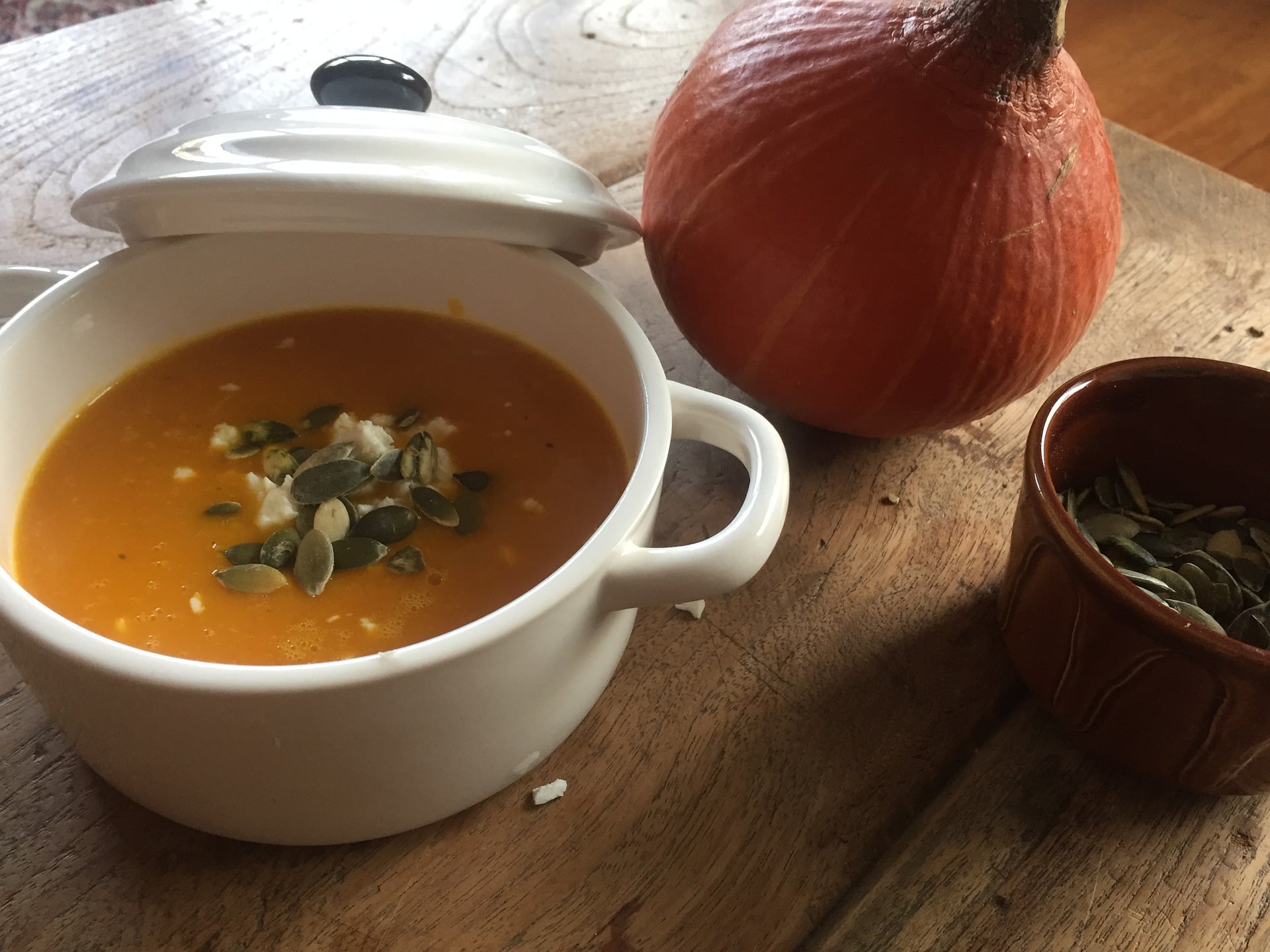 Easy Pumpkin Soup Recipe with Bread | Immortal Wordsmith