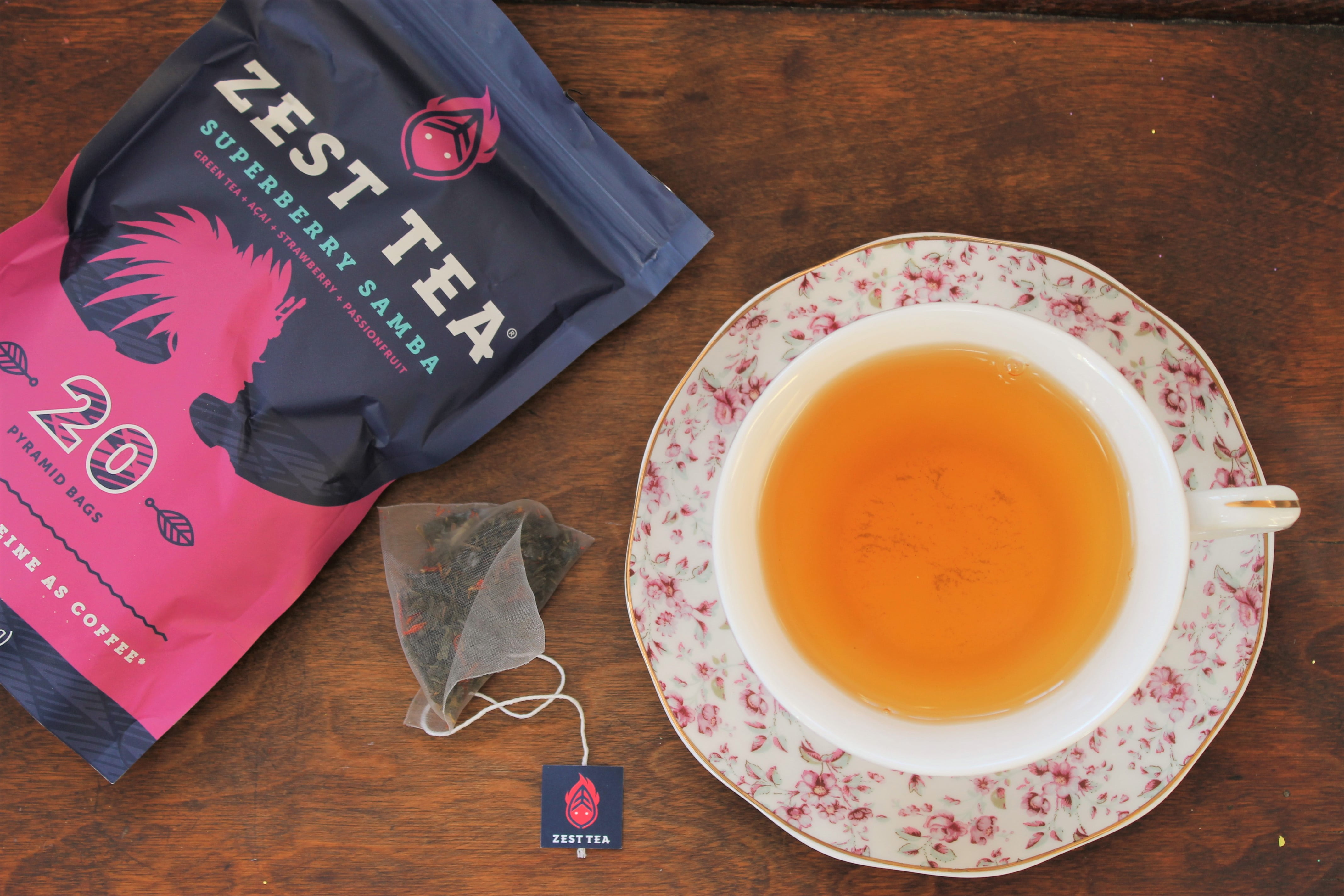 Zest Tea Superberry Samba Review | Izzy's Corner at IW