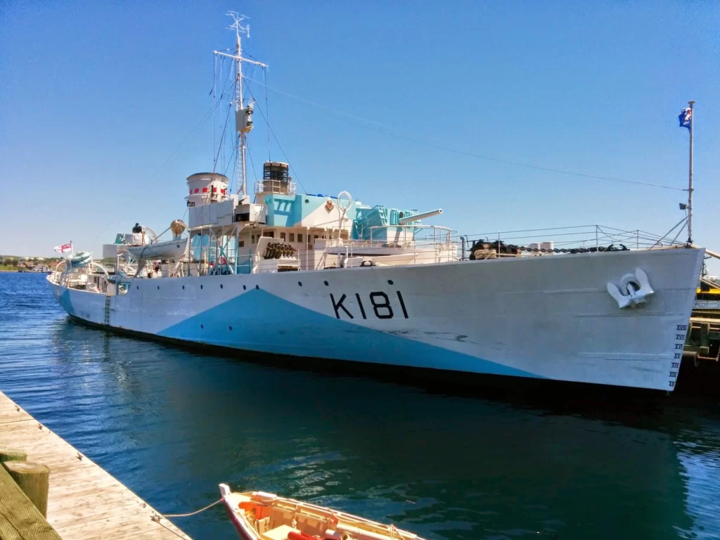 flower class corvette warship ki8i