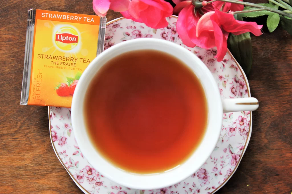 lipton strawberry tea review