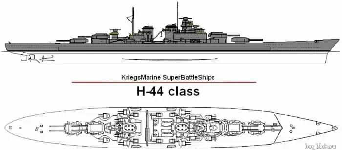 h44 battleship