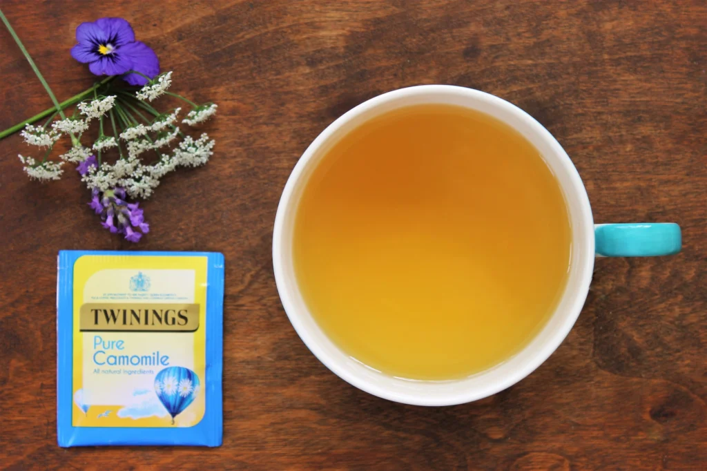 twinings pure camomile tea review