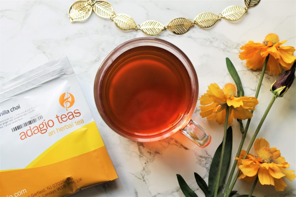 adagio rooibos vanilla chai tea review