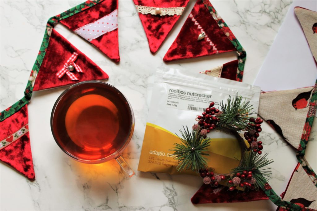 adagio rooibos nutcracker tea review