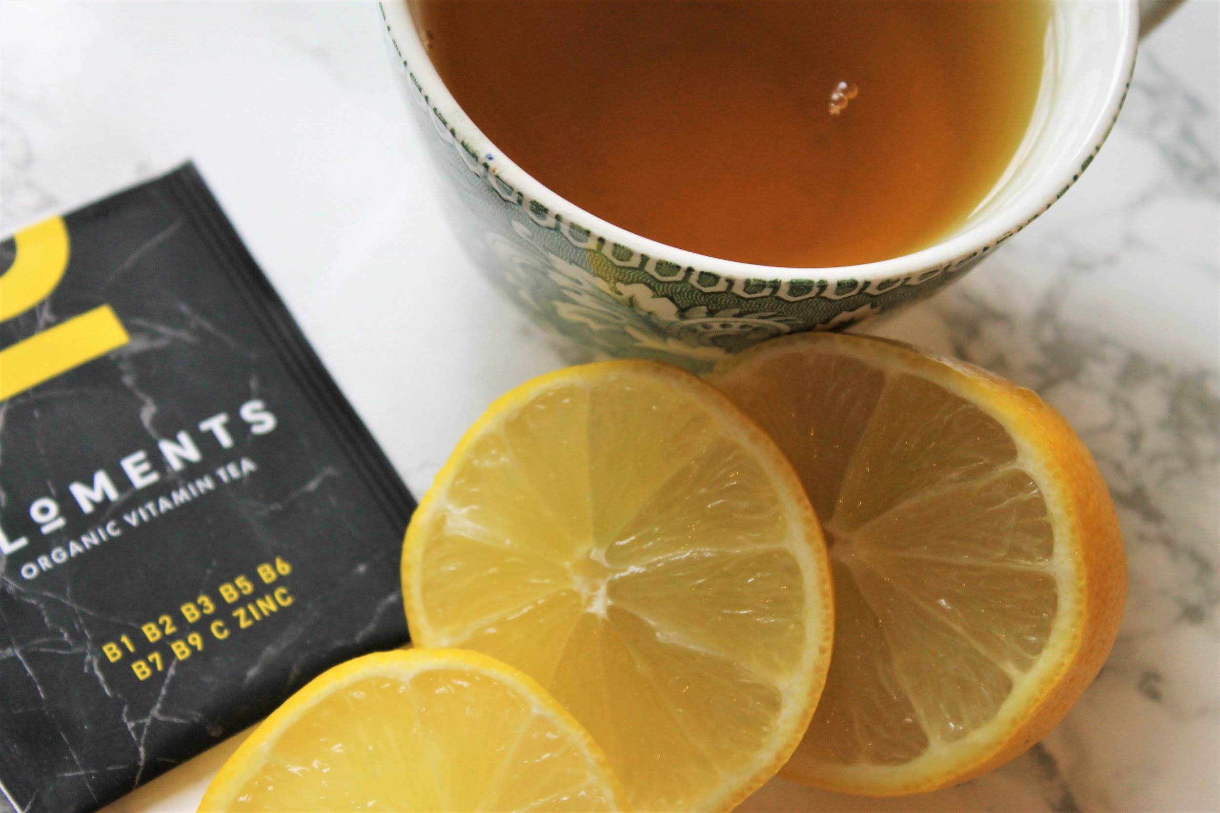 healthy lemon green tea