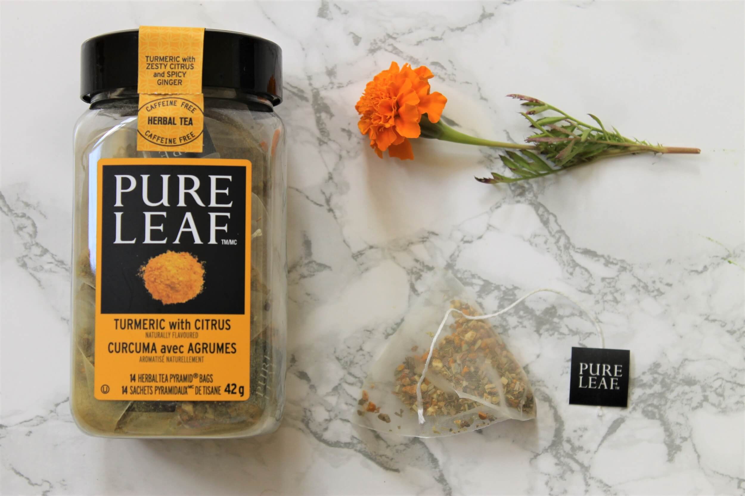 pure leaf turmeric tea