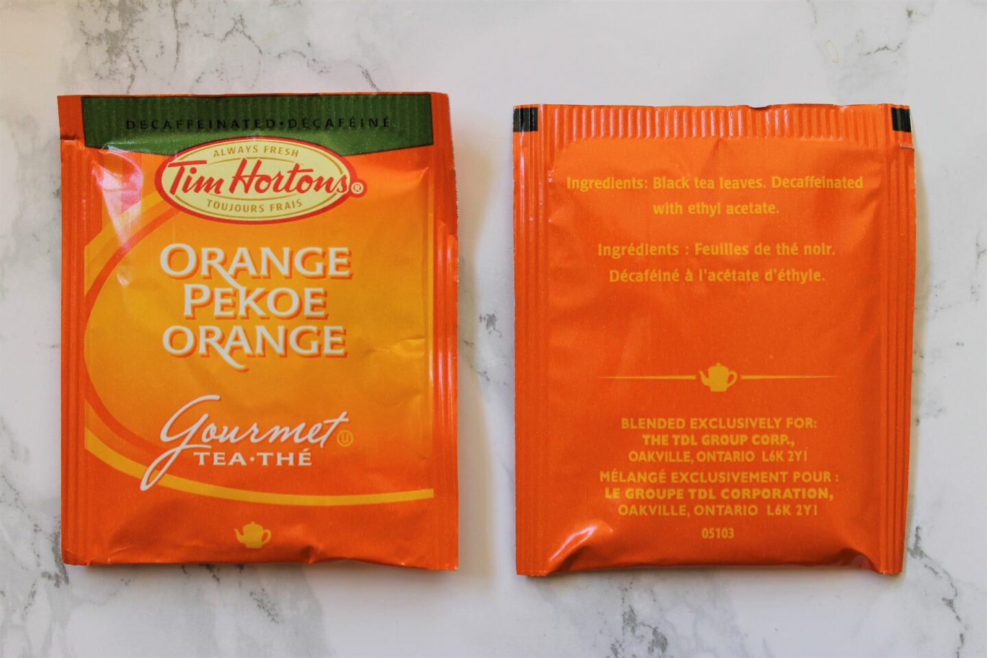 tim hortons orange tangerine refresher nutrition facts