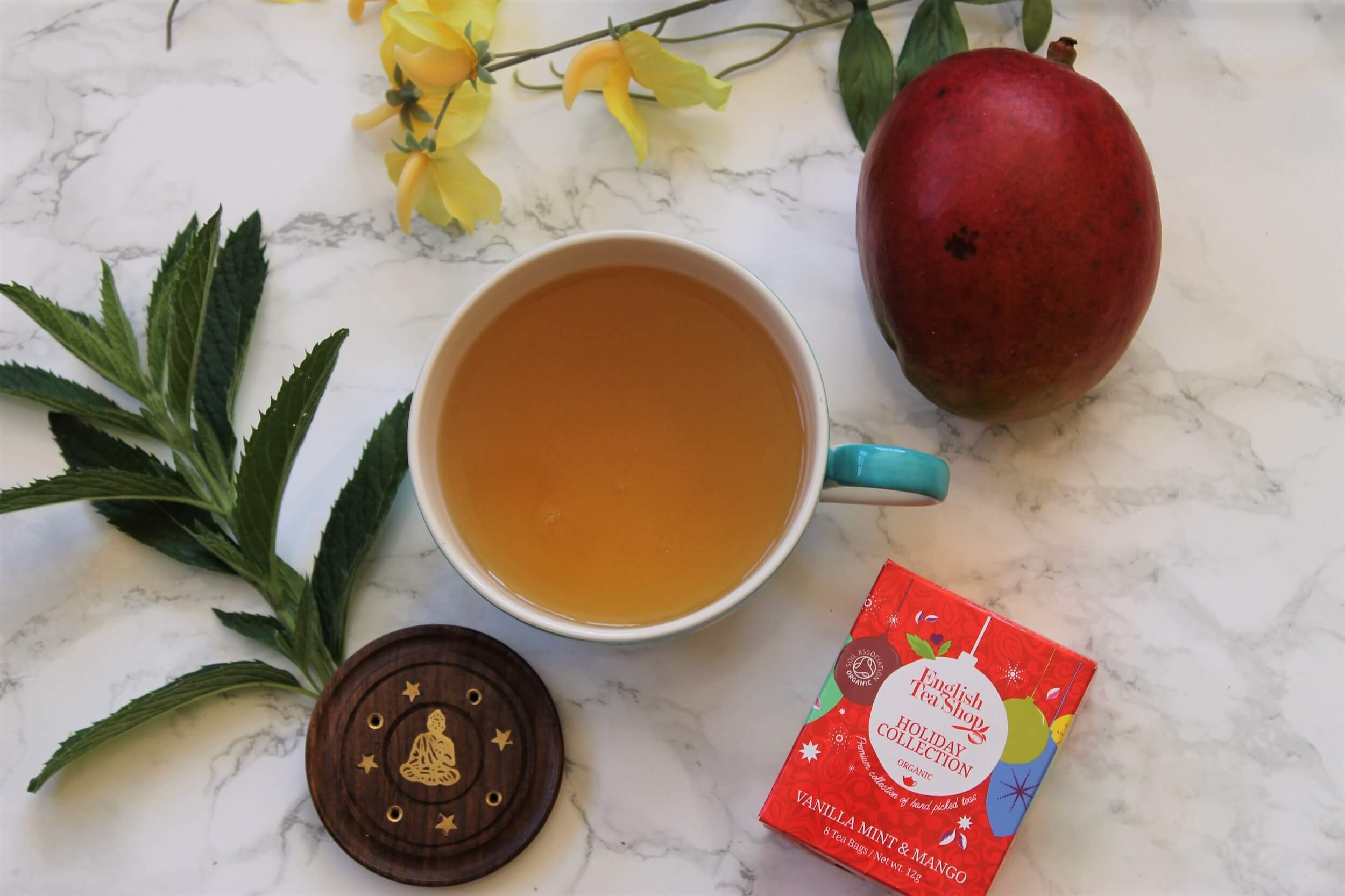 English Tea Shop Vanilla, Mint and Mango Tea Review