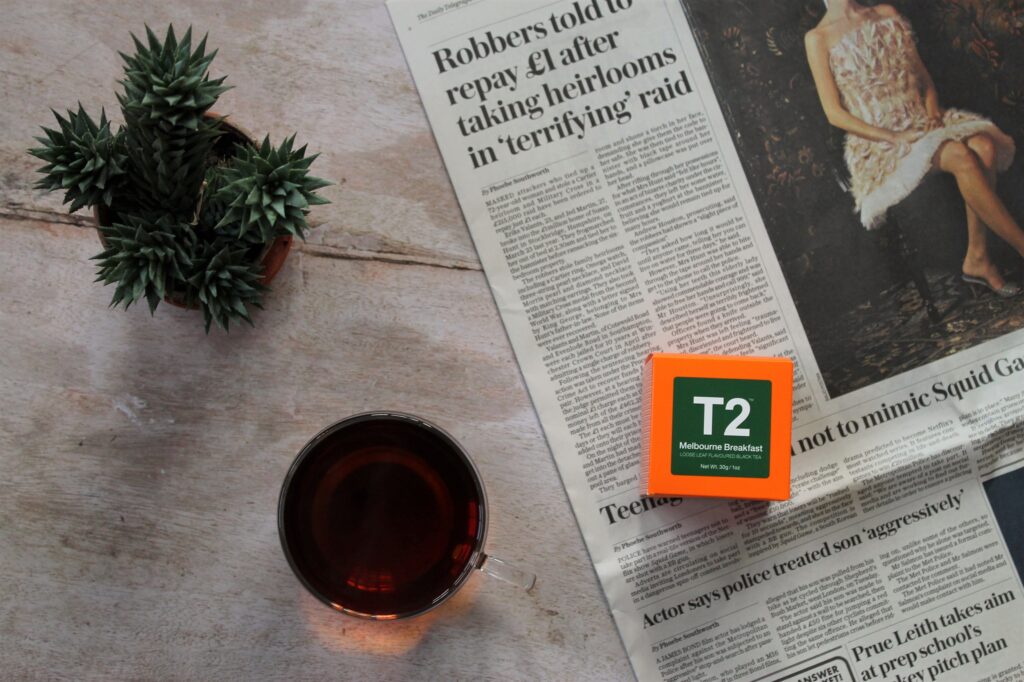 T2 Melbourne Breakfast Tea Review