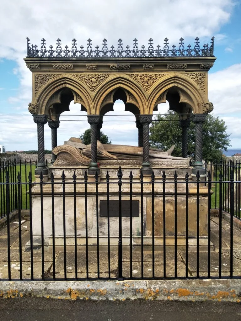 Grace Darling's memorial grave in bamburgh