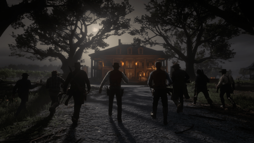 The gang meet mansion in Mafia 3 reminds me of the Braithwaite Manor.  Another good Rockstar game if anyone's interested. The Bayou's a location  in-game. : r/reddeadredemption