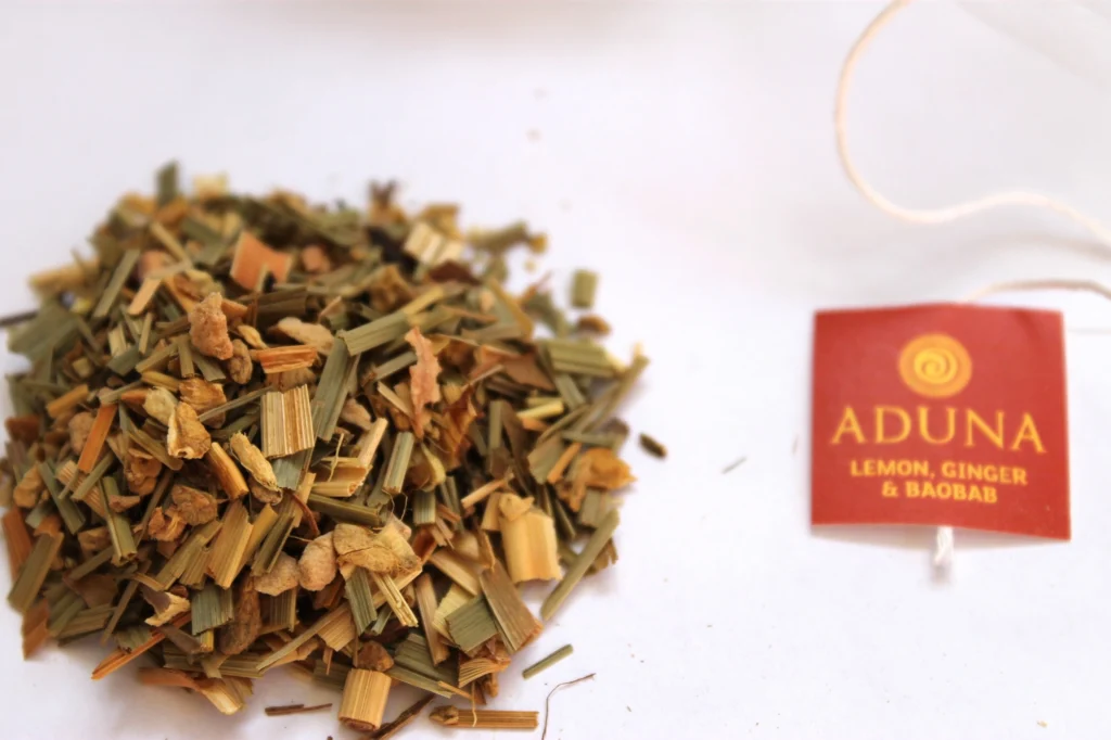 lemongrass ginger herbal tea ingredients