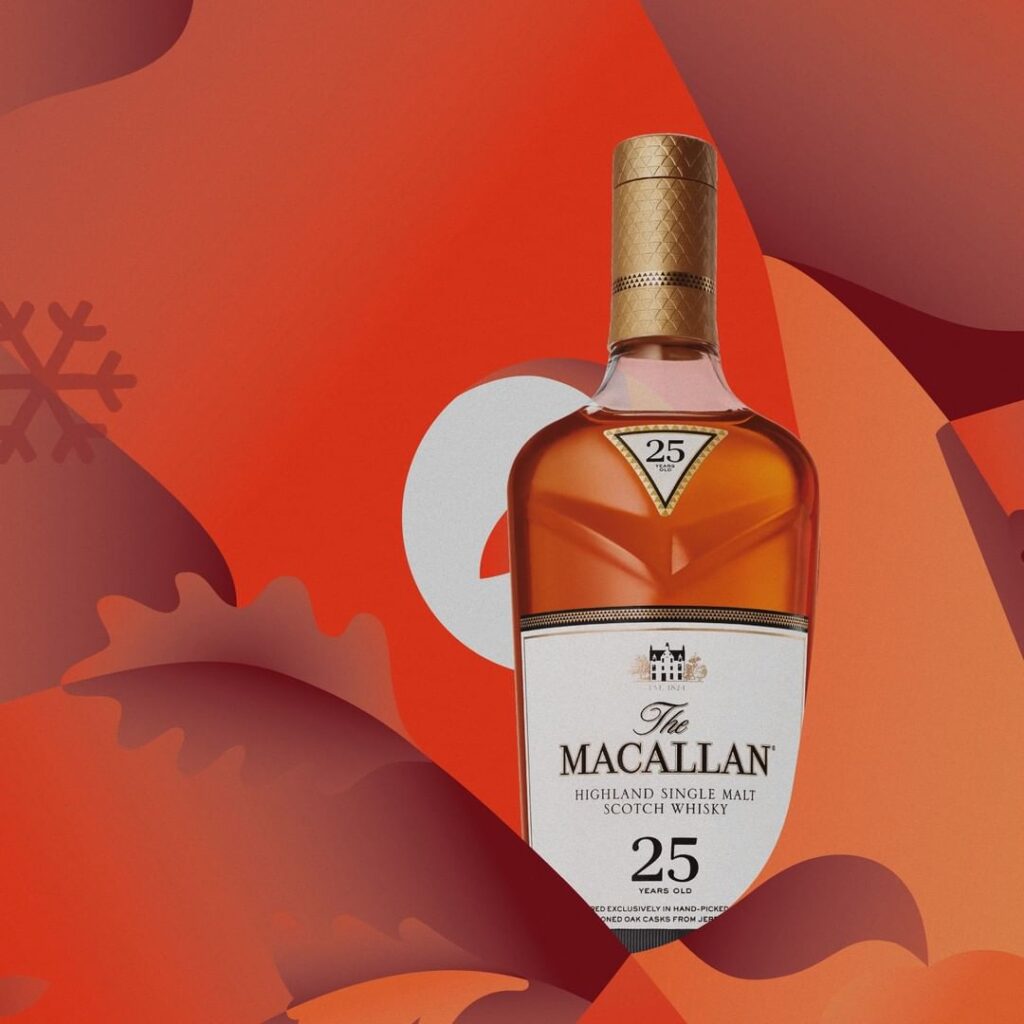 macallan 25 scotch whisky