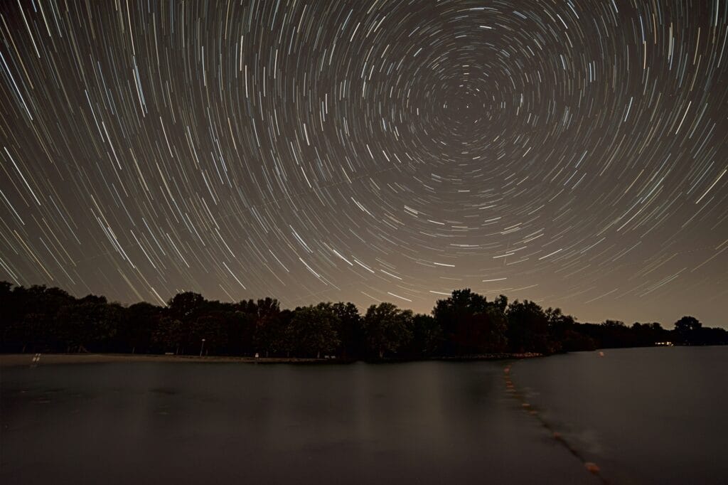 star trails